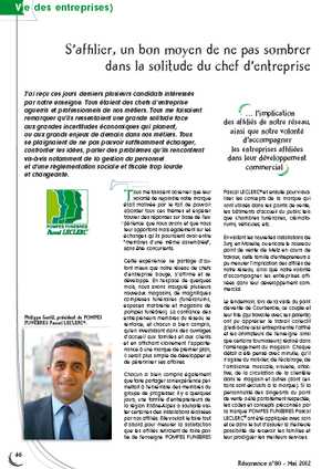 Article Magazine Résonance Mai 2012