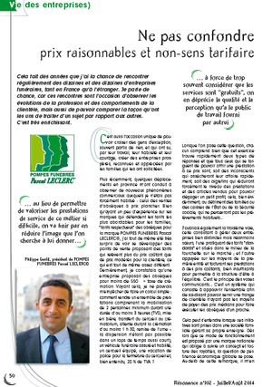 Article Magazine Résonance Juillet/Août 2014